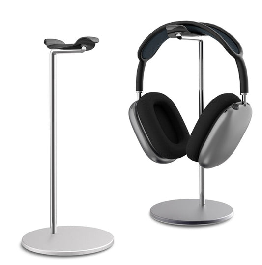 Metal Headphone Stand — Aluminum Desk Headset Holder for Home Office & Gaming Setup