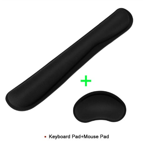 Gel Wrist Rest Mouse Pad — Ergonomic Memory Foam Wrist Support for Home Office & Gaming