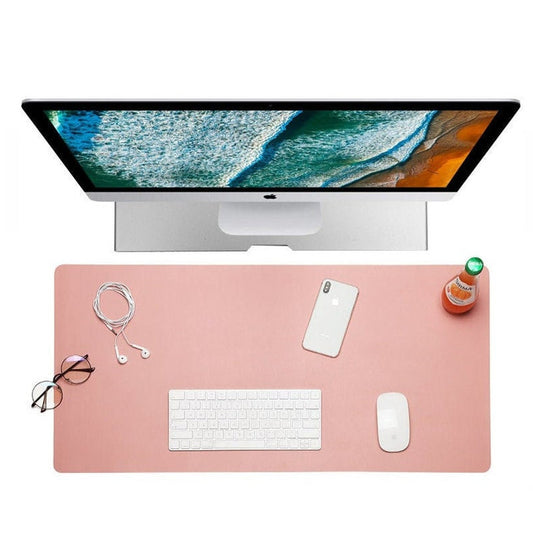 Leather Desk Mat — Large Waterproof Mouse Pad & Desk Protector for Home Office and Gaming