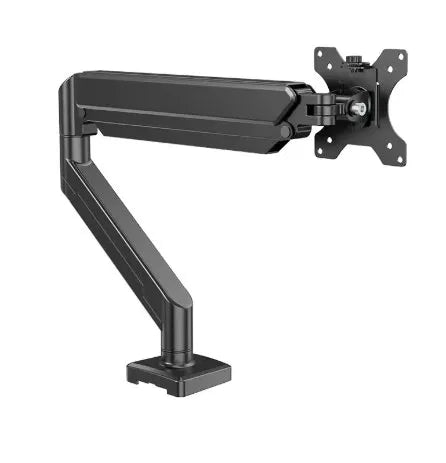 Single Monitor Arm — Gas Spring Desk Mount for 13"–32" Screens | Height Adjustable | Home Office & Gaming Setup