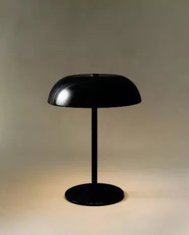 Cordless Rechargeable Mushroom Table Lamp — Dimmable Touch LED Desk Light for Home Office, Bedroom & Nightstand Decor